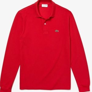 Lacoste long sleeve polo men’s shirt
